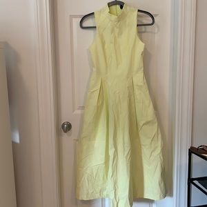 Armani exchange high neck midi dress